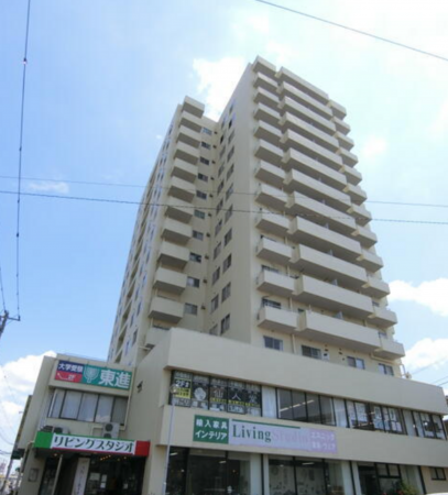 大網白里市駒込、中古マンションの外観画像です