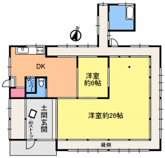 茂原市小林、土地の画像です