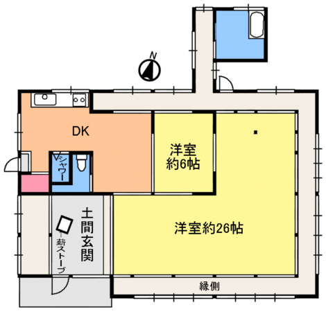 茂原市小林、土地の画像です