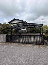 大網白里市みどりが丘、中古一戸建ての駐車場画像です