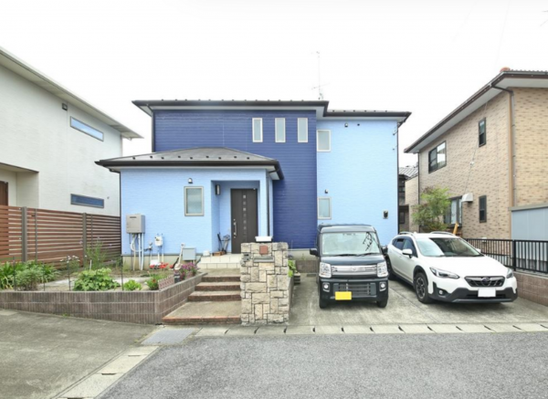大網白里市経田、中古一戸建ての外観画像です
