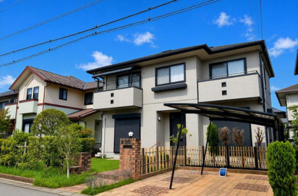 大網白里市みどりが丘、中古一戸建ての外観画像です