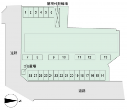 茂原市東茂原、収益物件/アパートの居間画像です
