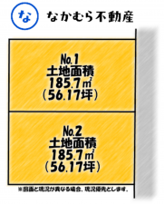 茂原市早野、土地の間取り画像です