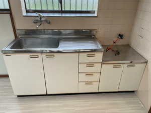 茂原市東郷、収益物件/アパートのキッチン画像です