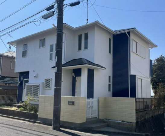 東金市道庭、中古一戸建ての外観画像です