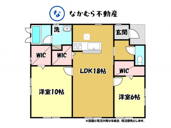 東金市八坂台、中古一戸建ての間取り画像です