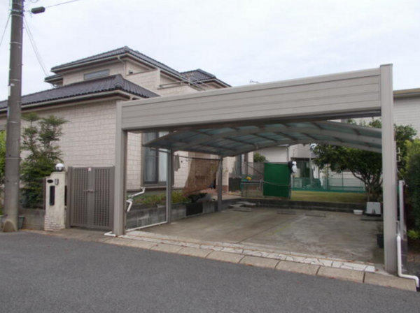 東金市家徳、中古一戸建ての外観画像です
