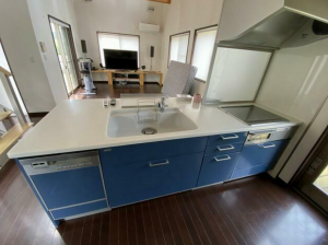 東金市士農田、中古一戸建てのキッチン画像です