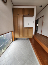 茂原市緑ケ丘、中古一戸建ての玄関画像です