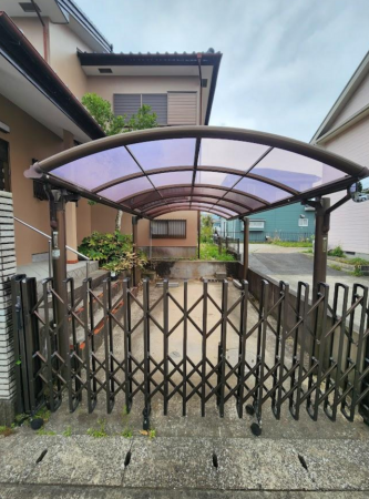 茂原市緑ケ丘、中古一戸建ての駐車場画像です