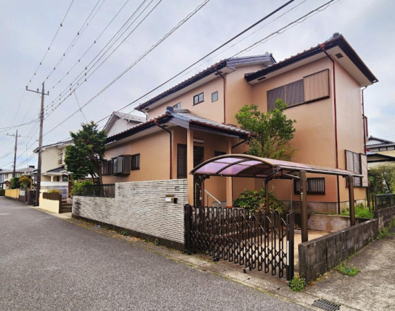 茂原市緑ケ丘、中古一戸建ての外観画像です