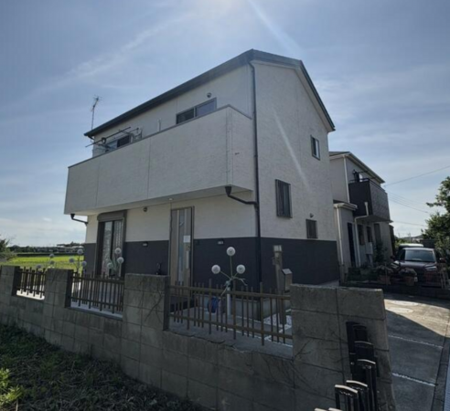 東金市北之幸谷、中古一戸建ての外観画像です