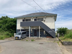 東金市中野、収益物件/アパートの外観画像です