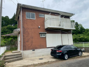 東金市滝沢、収益物件/アパートの外観画像です