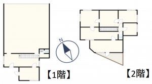 東金市東金、収益物件/倉庫の間取り画像です