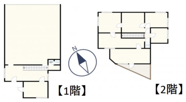 東金市東金、収益物件/倉庫の間取り画像です