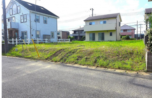 茂原市大芝、土地の画像です