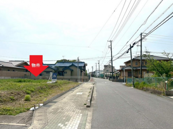 岡崎市中島町、土地の画像です