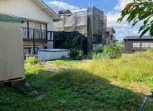 岡崎市柱曙、土地の画像です