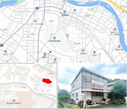 岡崎市明大寺町、土地の画像です