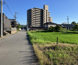 岡崎市正名町、土地の画像です