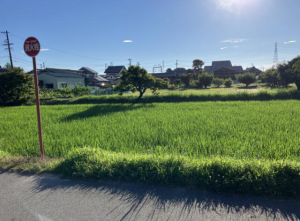 岡崎市正名町、土地の画像です