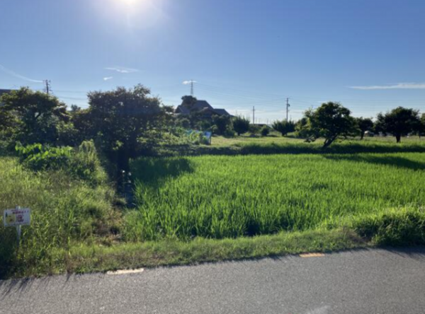 岡崎市正名町、土地の画像です