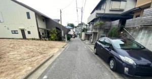 岡崎市明大寺町、土地の画像です