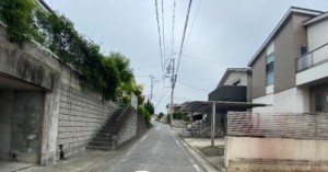 岡崎市明大寺町、土地の画像です