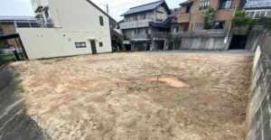 岡崎市明大寺町、土地の画像です
