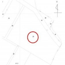 岡崎市定国町、土地の画像です