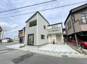 岡崎市若松町、新築一戸建ての画像です
