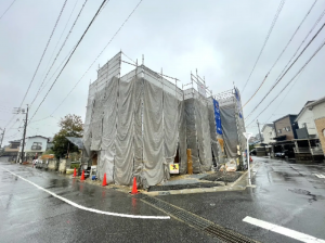 岡崎市若松町、新築一戸建ての画像です
