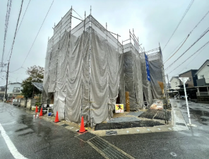 岡崎市若松町、新築一戸建ての画像です