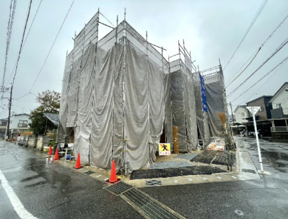 岡崎市若松町、新築一戸建ての画像です