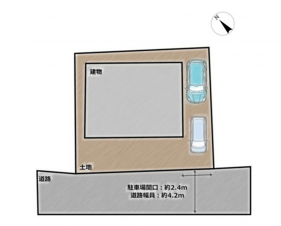 岡崎市福岡町、中古一戸建ての画像です