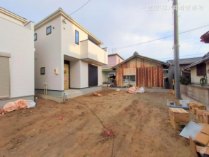 岡崎市下和田町、新築一戸建ての外観画像です