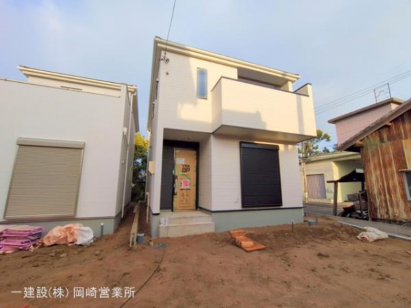 岡崎市下和田町、新築一戸建ての外観画像です