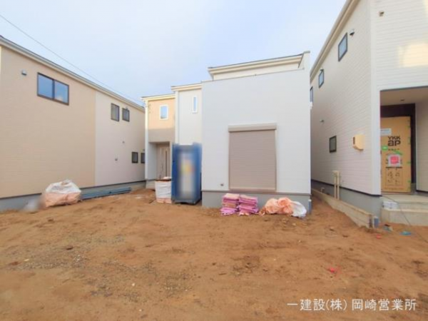 岡崎市下和田町、新築一戸建ての外観画像です