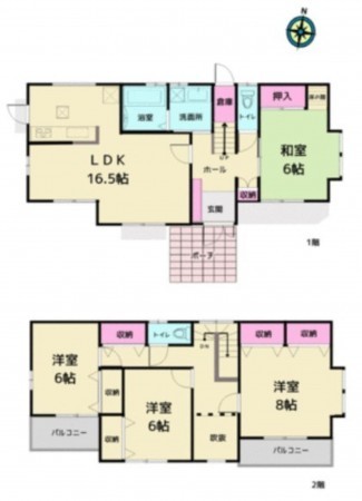 岡崎市戸崎町、中古一戸建ての画像です