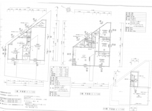 岡崎市六名、中古一戸建ての間取り画像です