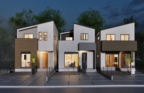 岡崎市中島町、新築一戸建ての画像です