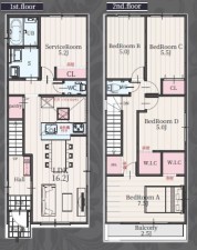 岡崎市中島西町、新築一戸建ての画像です