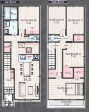 岡崎市中島西町、新築一戸建ての画像です