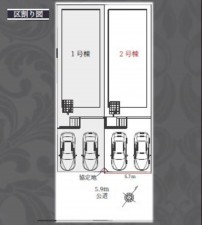 岡崎市中島西町、新築一戸建ての画像です