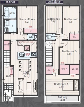 岡崎市中島西町、新築一戸建ての画像です