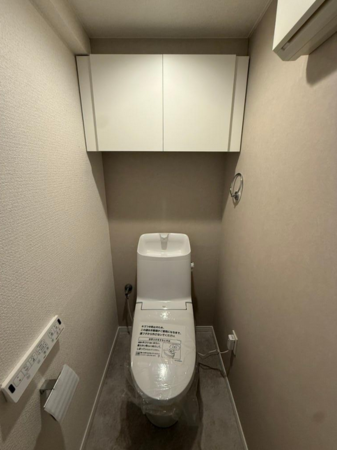 岡崎市柱曙、中古マンションのトイレ画像です