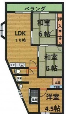 岡崎市本宿町、中古マンションの画像です