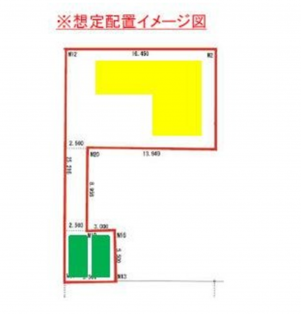 額田郡幸田町大字芦谷、土地の画像です